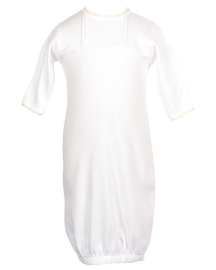 Ellis Daygown - Egyptian Cotton Knit - Cream