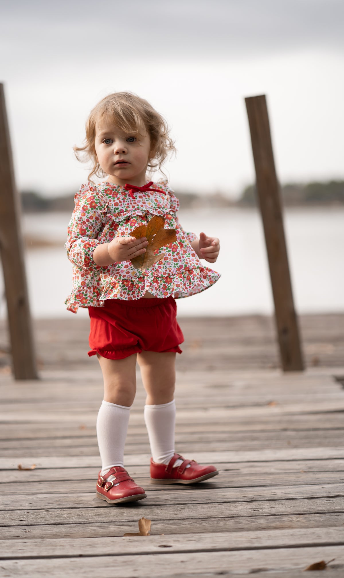 Evergreen Floral - Benton Pantaloon Set