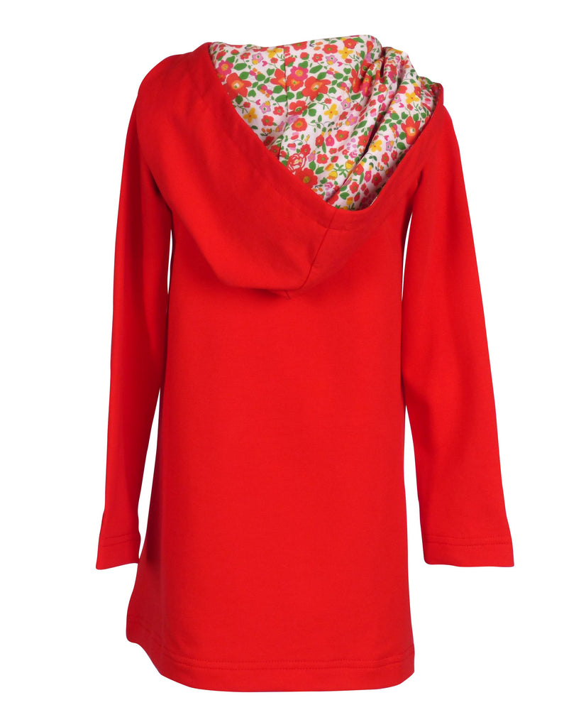 Evergreen Floral - Hoxie Hooded Dress