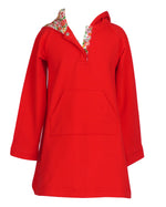 Evergreen Floral - Hoxie Hooded Dress