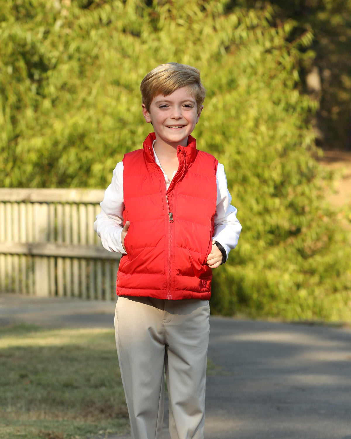 Delta Valley Vest - Cardinal Red