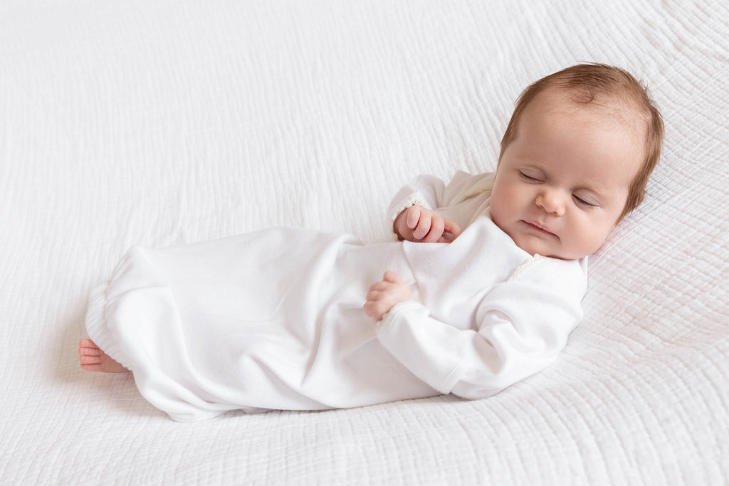 Charlie Daygown - Egyptian Cotton Knit - Cream