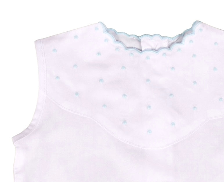 Blair Shirt & Diaper Cover - Blue