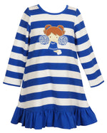 Game Day Cheer Dress - Blue