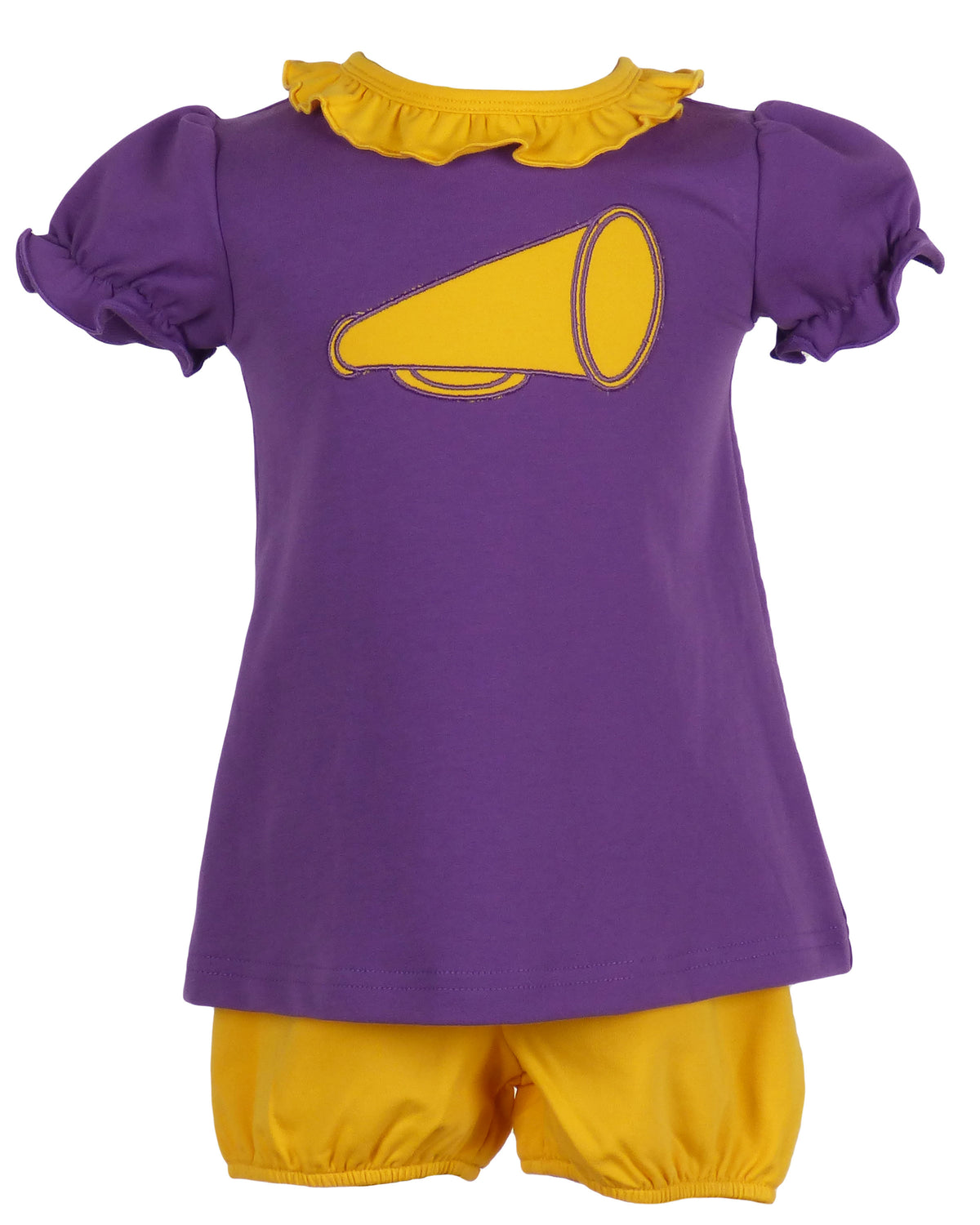 Game Day Bloomer Set - Purple and Gold