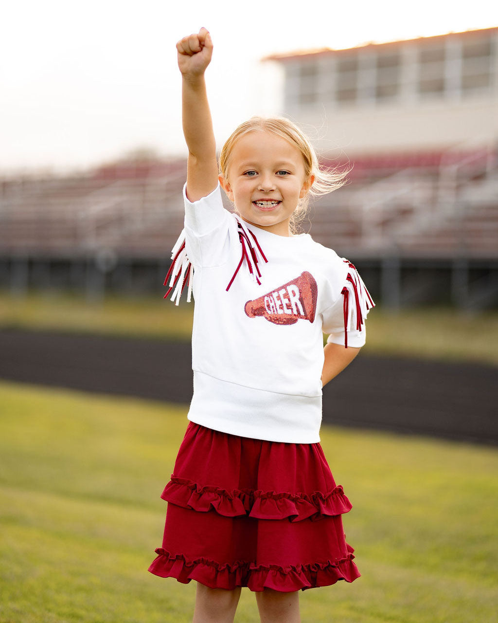 Game Day Cheer Set - Burgundy