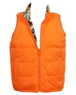 Delta Valley Vest - REVERSIBLE Hunter Orange / Woodland Camo