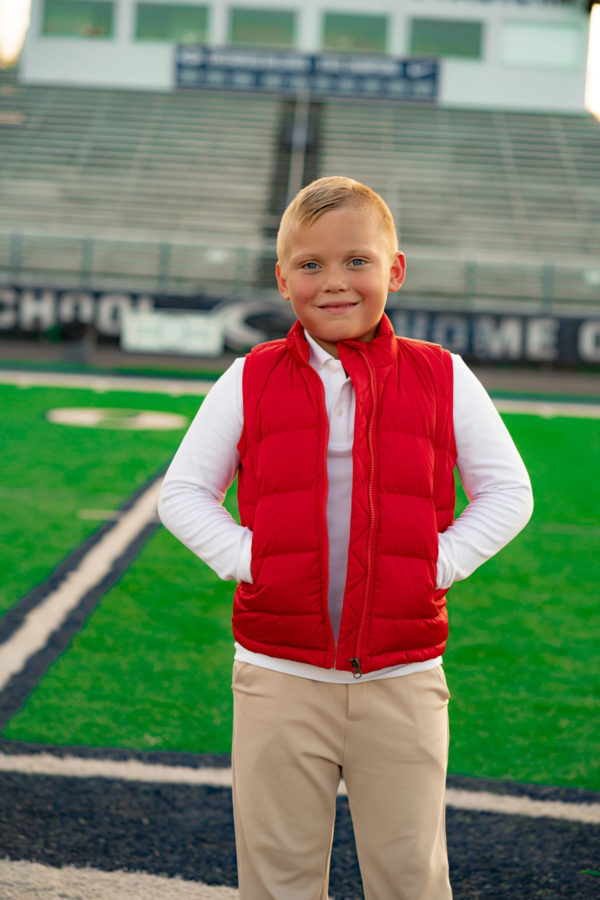 Delta Valley Vest - Cardinal Red