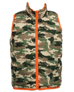 Delta Valley Vest - REVERSIBLE Hunter Orange / Woodland Camo