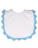 Brooklyn Bib with Blue Ricrac