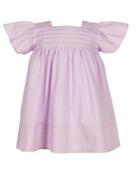 Priscilla Pleated Dress: Purple
