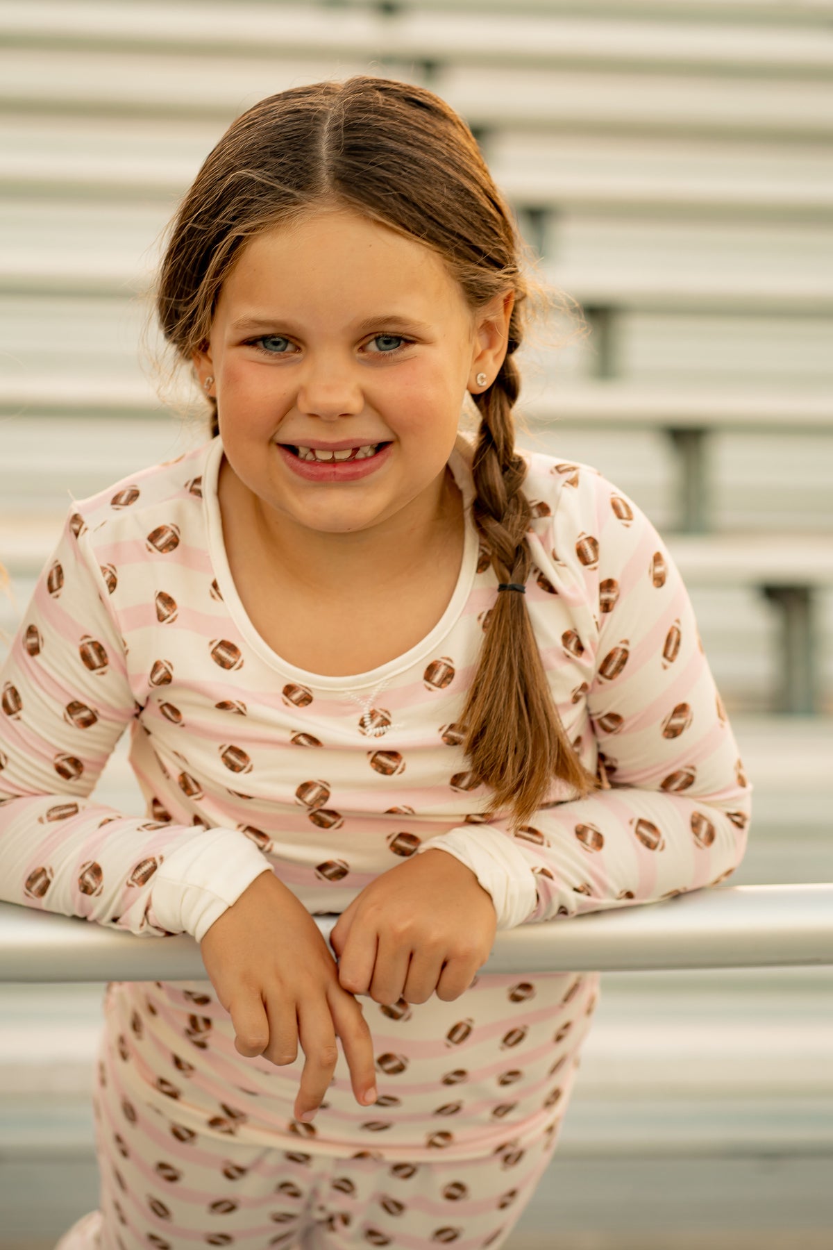 Game Day Lambie Jammies - Pink