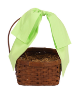 Easter Basket Bow in Green