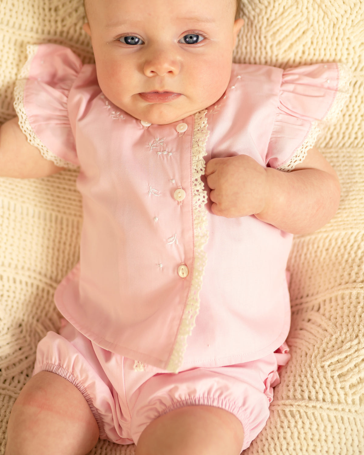Diaper Cover Set: Floral and Lace