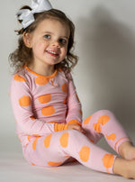 Lambie Jammies - Pink with Pumpkins