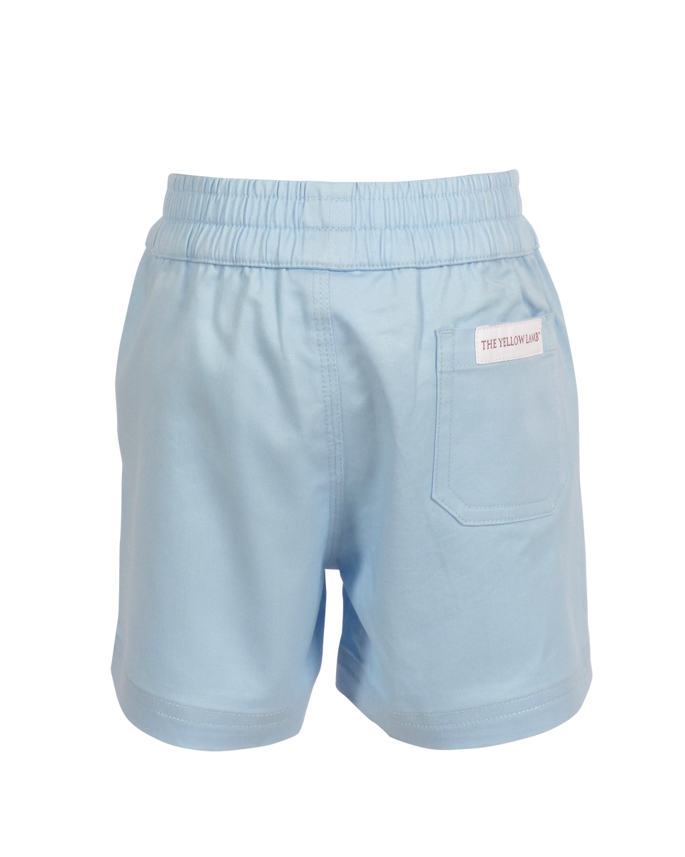 Sebastian Pull On Short: Beacon Blue – The Yellow Lamb