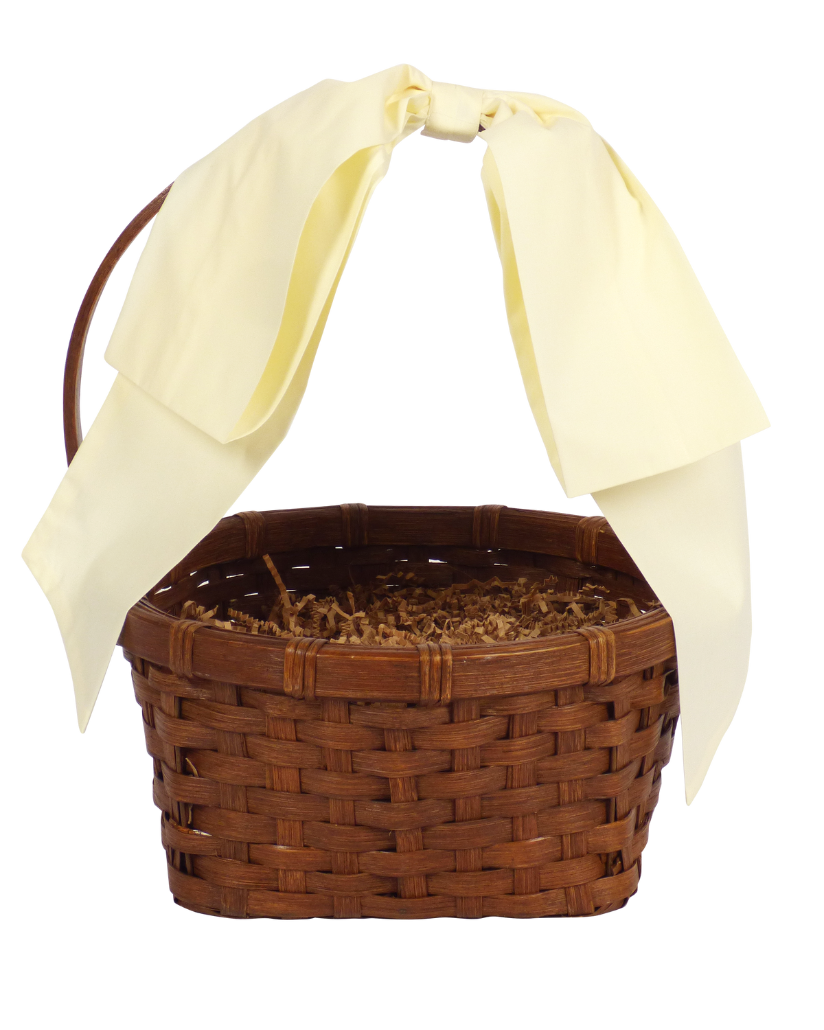 Easter Basket Bow in Cream