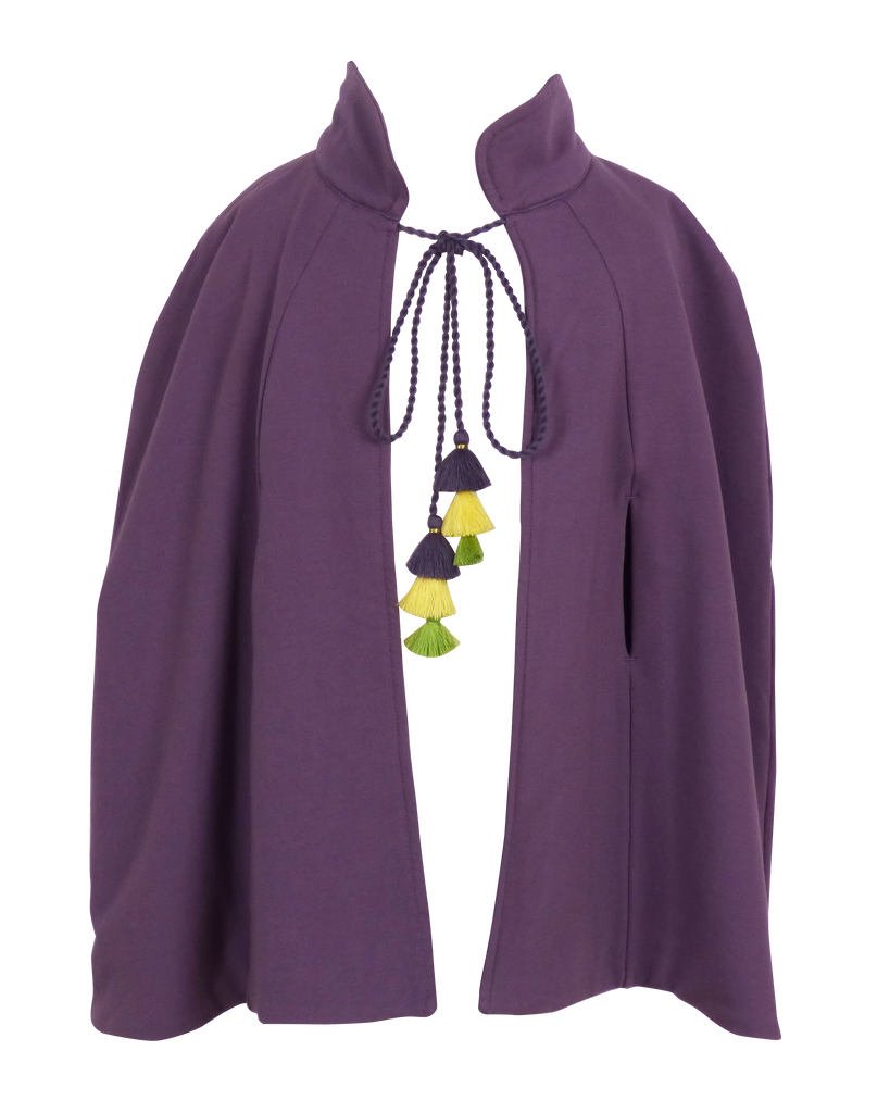 Mardi Gras: Fleur de lis Cape