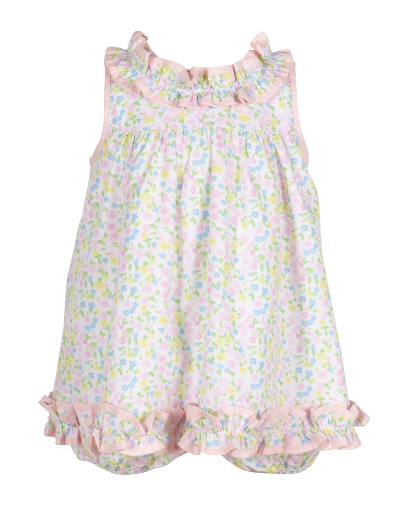 Spring Meadow: Roslyn Ruffle Dress with Bloomers