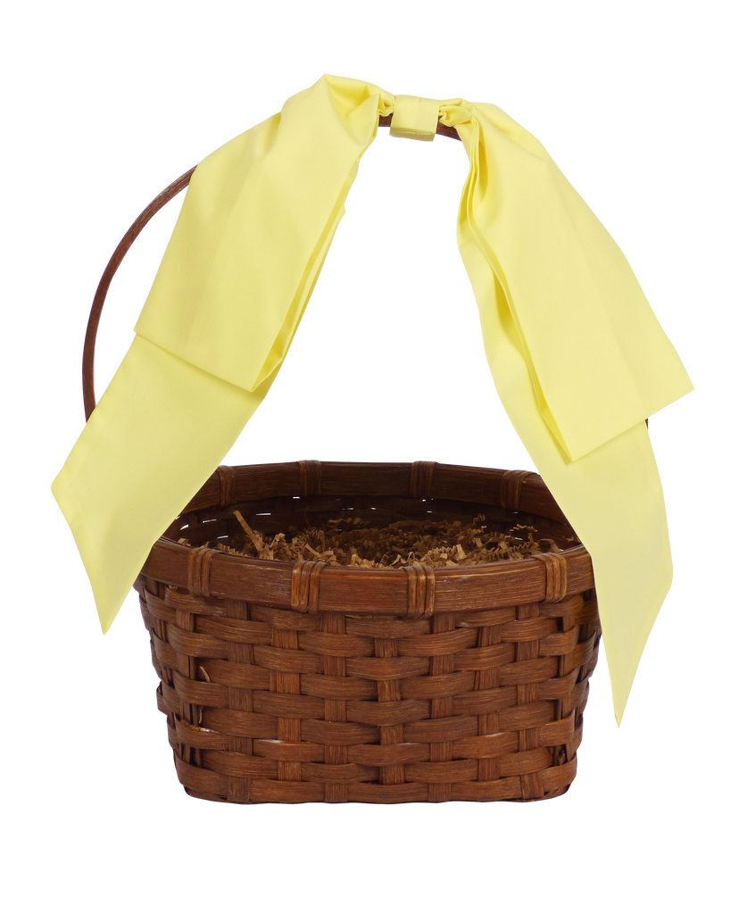 Easter Basket Bow in Yellow