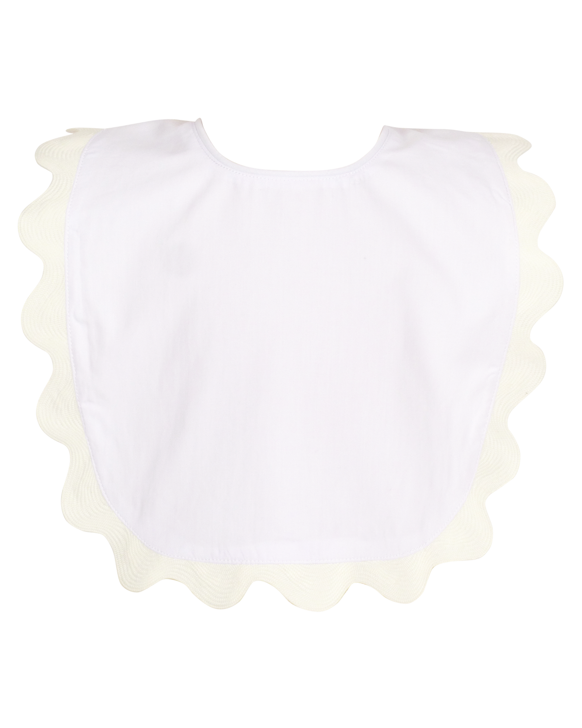Brooklyn Bib with White Ricrac