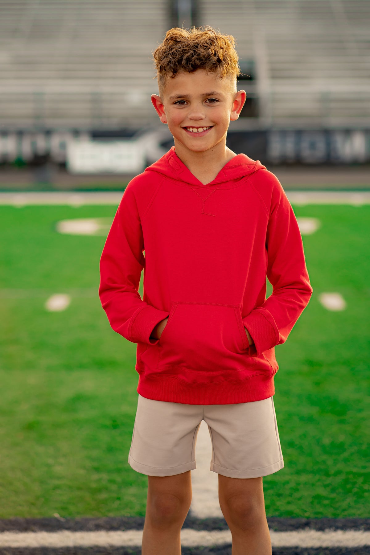 Hoxie Hooded Sweatshirt - Red