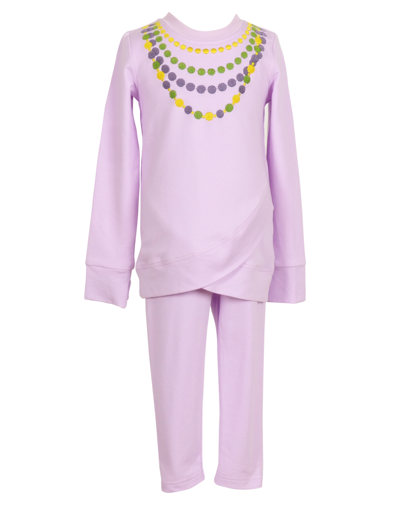 Mardi Gras: Tillie Top with Leggings