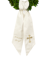 Wreath Sash: For This Child I Prayed