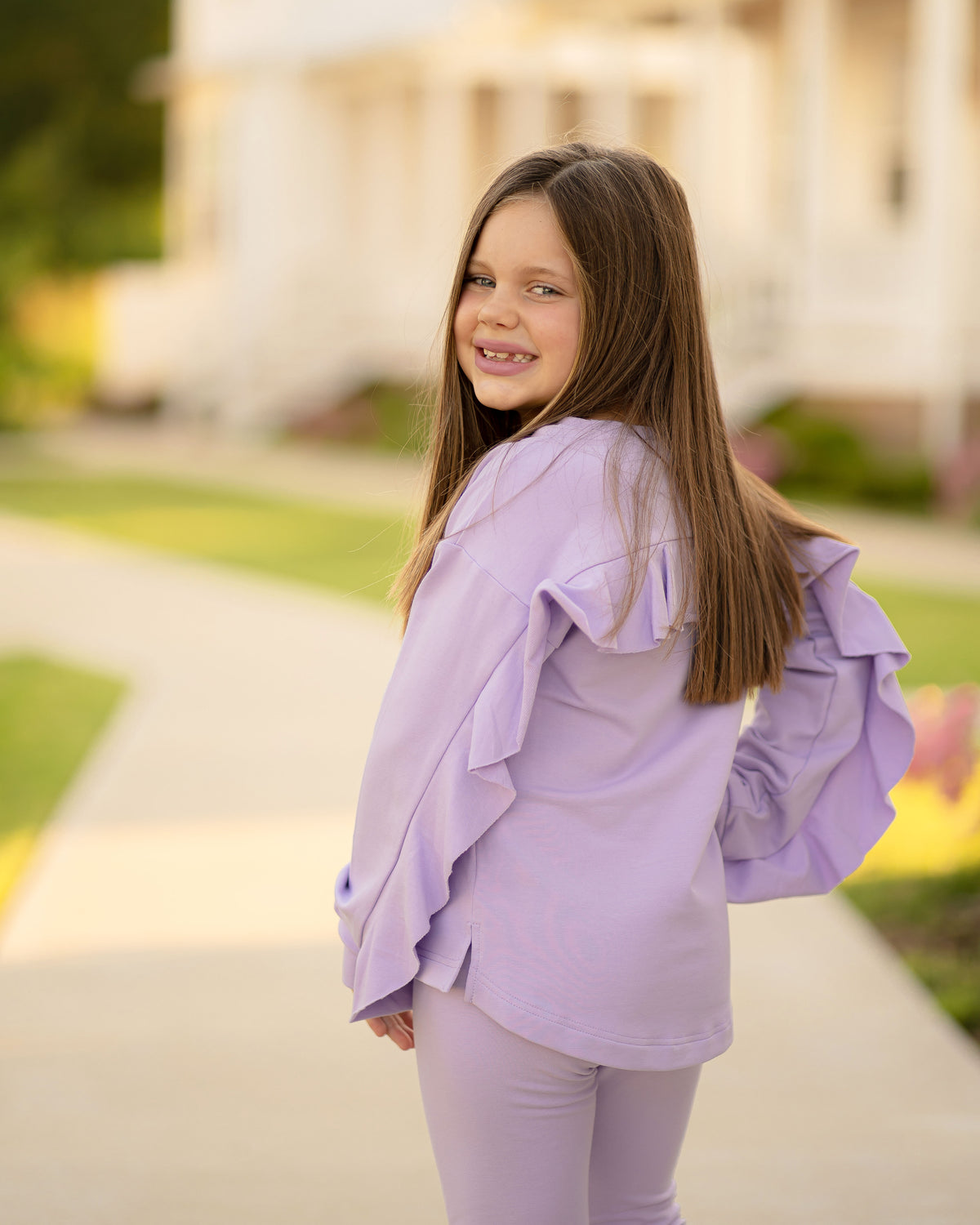 Tinley Top in Purple