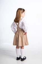 Annie Jumper in Khaki with Buttons