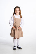 Annie Jumper in Khaki with Buttons