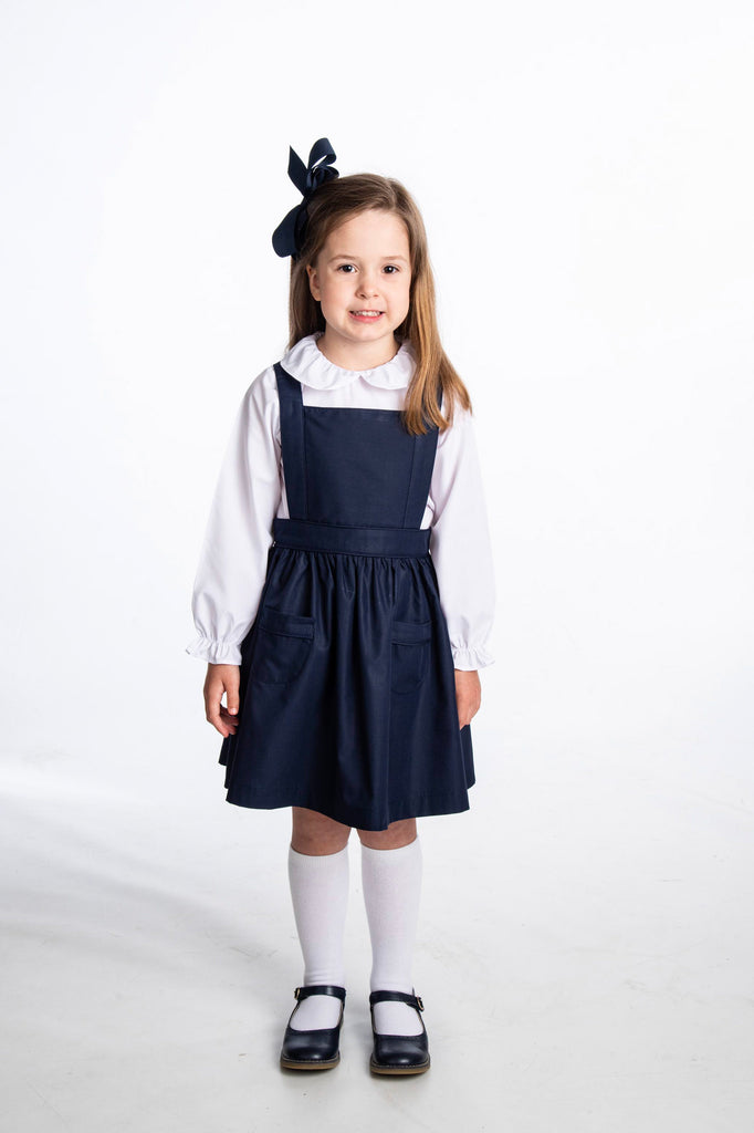 Annie Jumper in Navy with Buttons