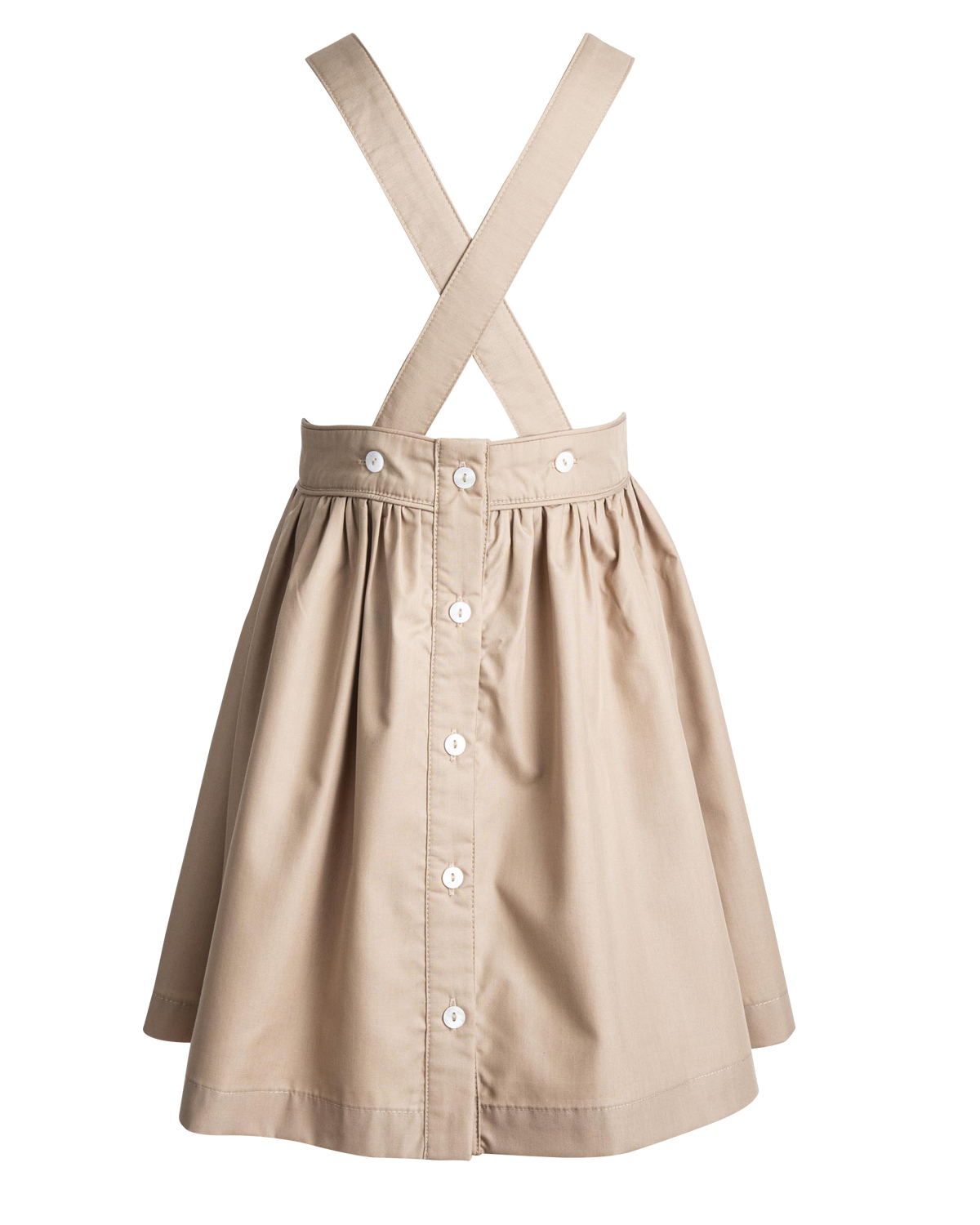 Annie Jumper in Khaki with Buttons