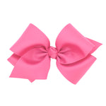 Huge Grosgrain Bow in Hot Pink