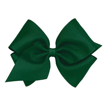 Mini King Bow in Forest Green