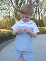 Pennington Shirt and Shorts in Blue