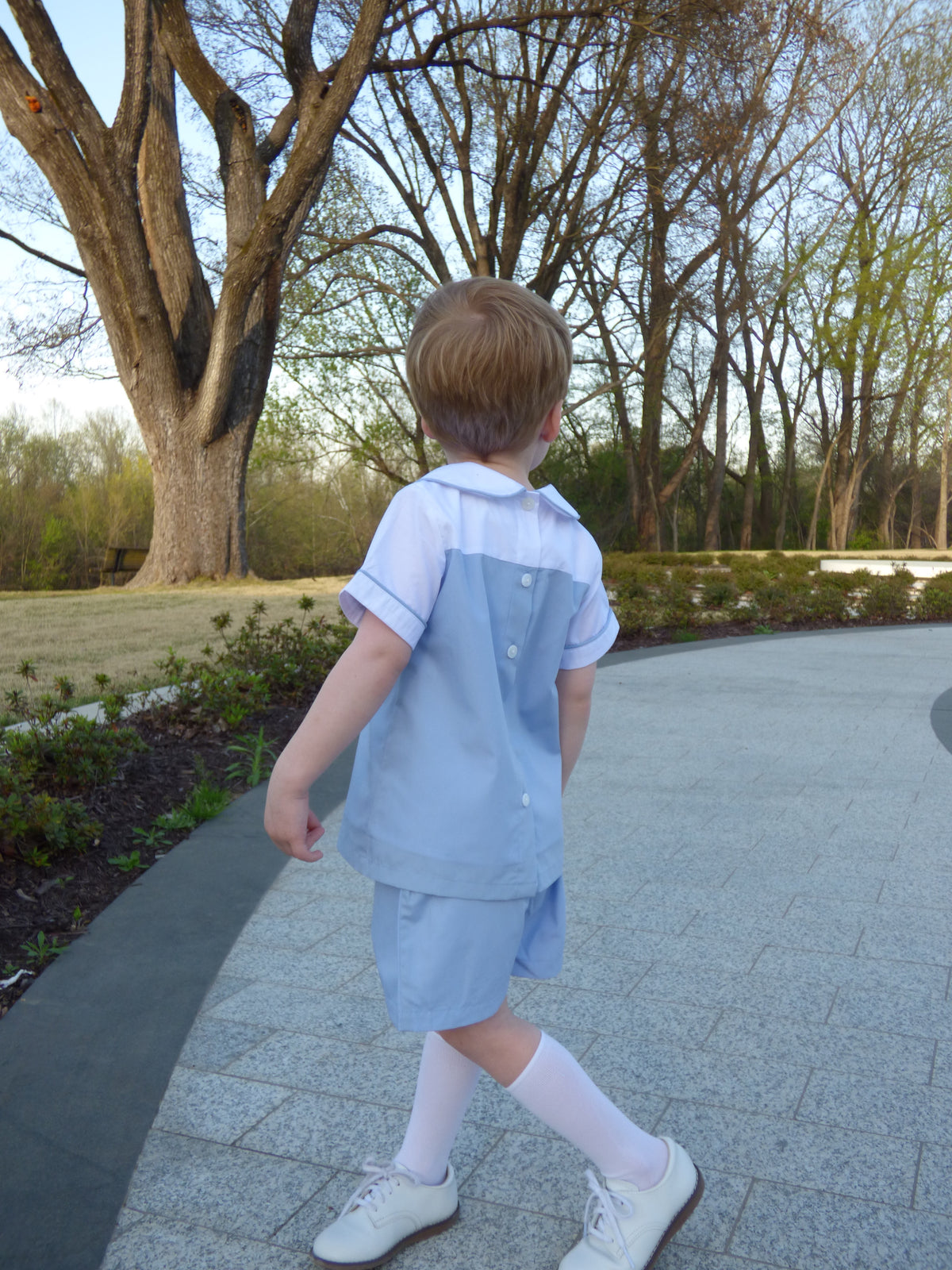 Pennington Shirt and Shorts in Blue
