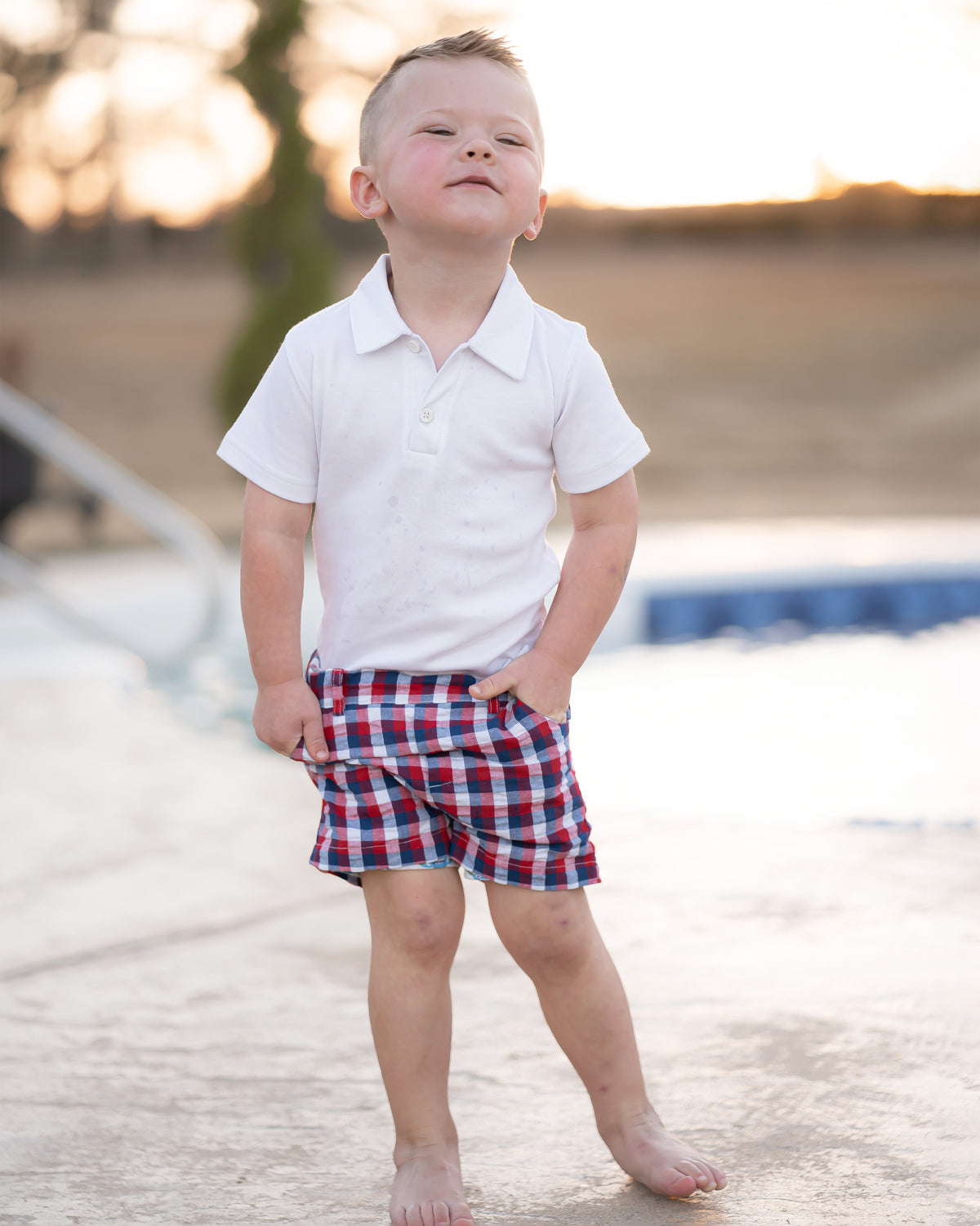 Alexander Short in Stars and Stripes