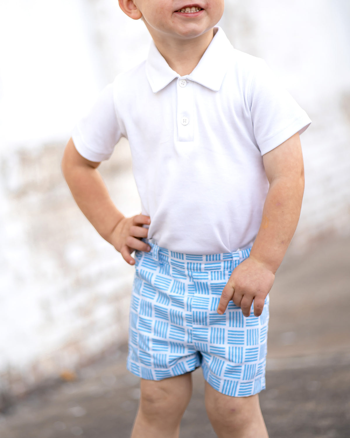 Alexander Short in Summertime Blue