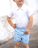 Alexander Short in Summertime Blue