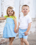 Alexander Short in Summertime Blue