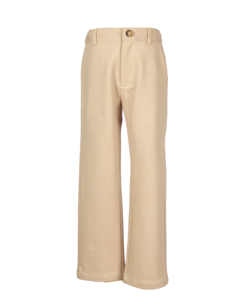 Parker Zipper Front Pant in Stretch Chino