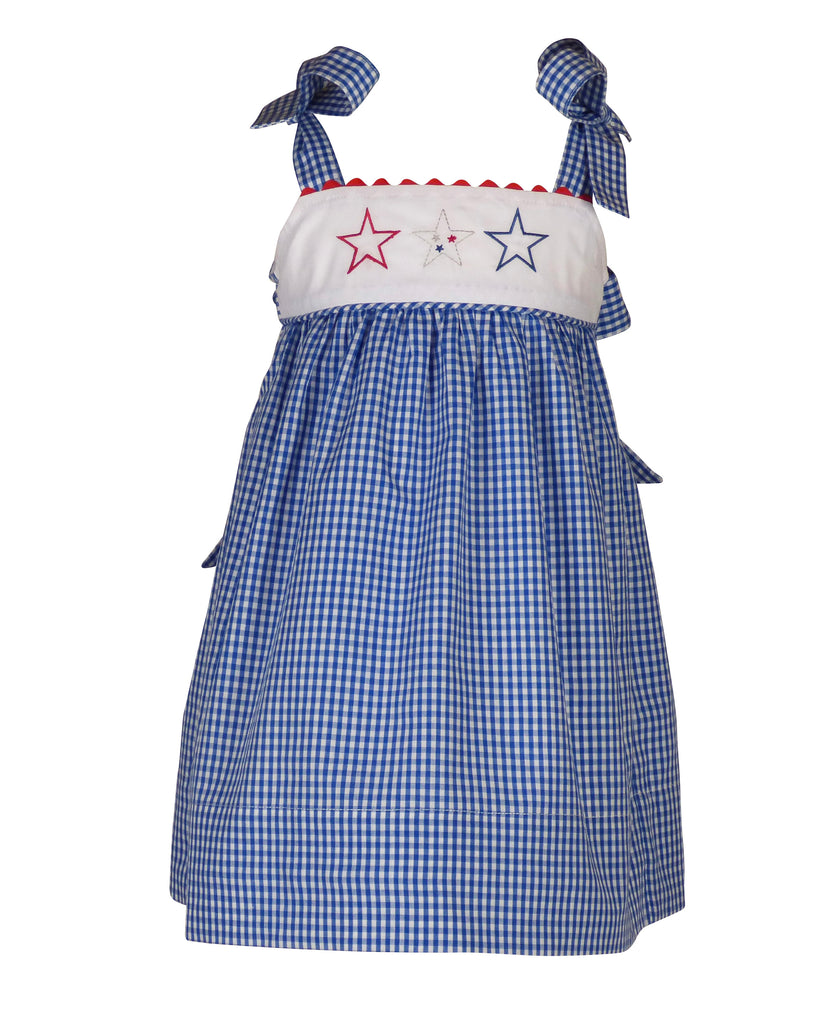 Sophie Sundress with Star Struck Embroidery with Bloomers
