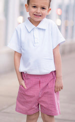 Alexander Short in Red Gingham