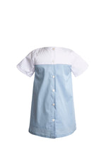 Pennington Dress and Jacket in Blue and White