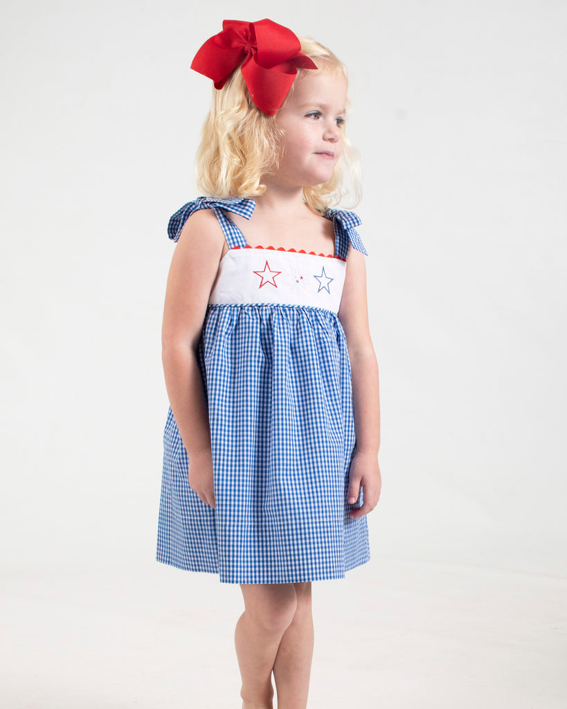 Sophie Sundress with Star Struck Embroidery