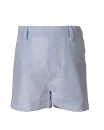 Alexander Short in Blue Seersucker with White Seersucker Pocket