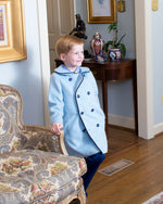 Britton Coat in Bellevue Blue